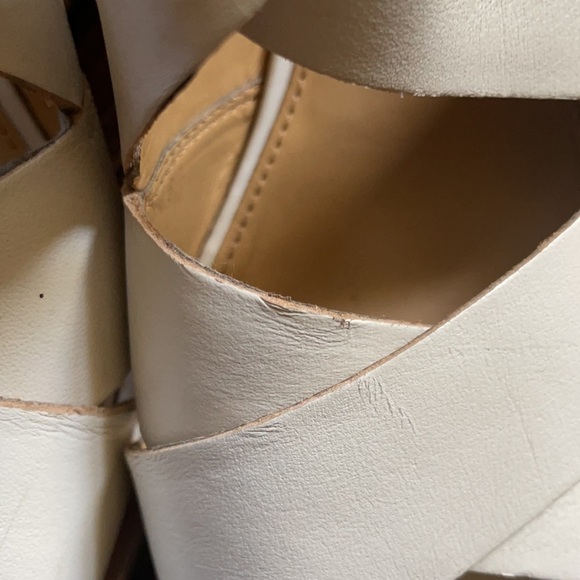 Franco Sarto white wedges size 8.5 US - Picture 7 of 16